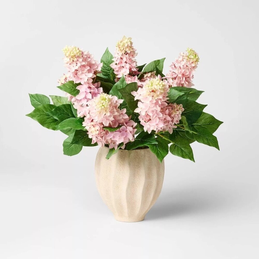 Threshold Studio McGee Pink Lilac Potted Arrangement - Target‎ Spring 2025